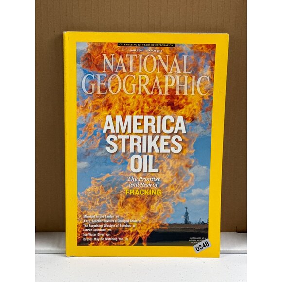 National Geographic March 2013 Magazine - America Strikes Oil - Fracking Drama - Picture 4 of 4